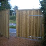 Close board gate - residential