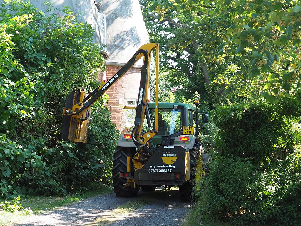 Hedge cutting