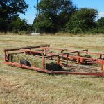 Flat 8 bale sledge